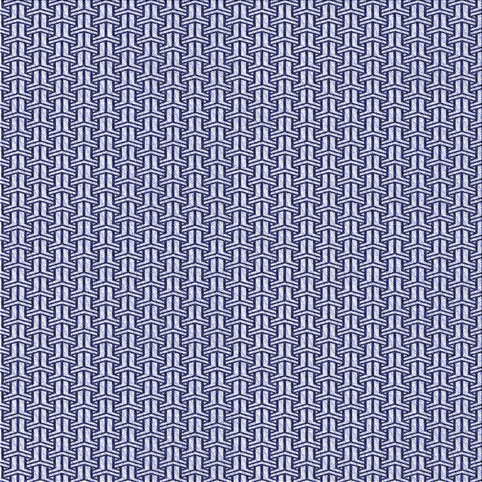 Round Patterned Blue Rug, pat2214blu