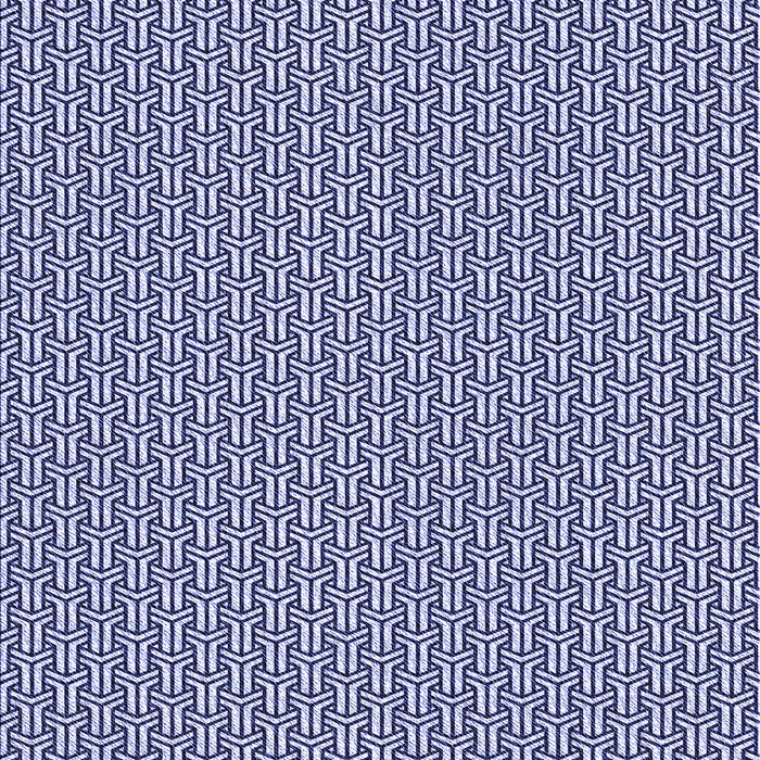 Patterned Blue Rug, pat2214blu