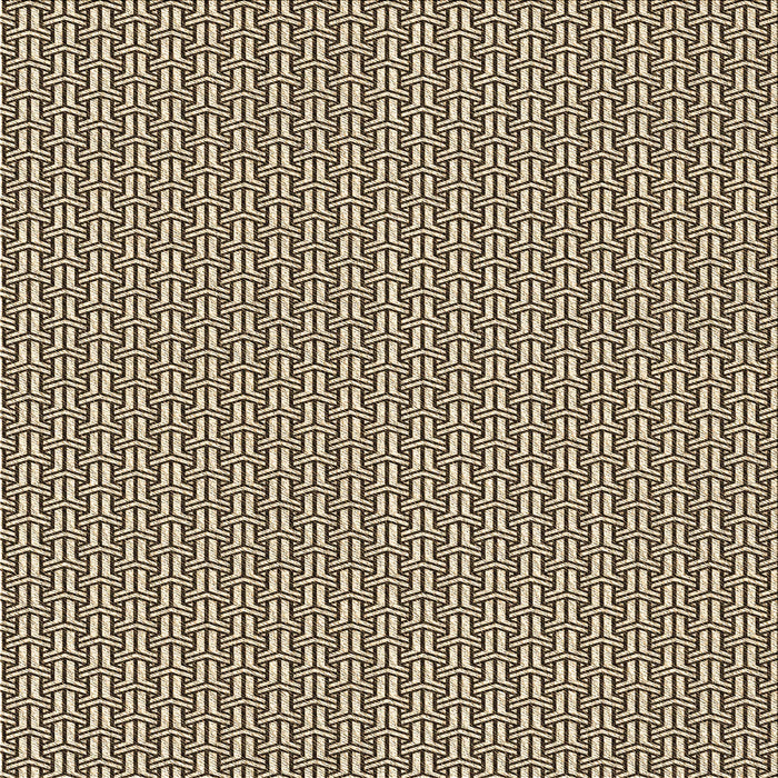 Round Patterned Khaki Gold Rug, pat2214brn