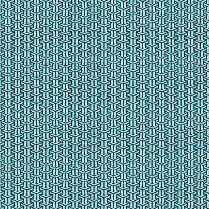 Round Patterned Medium Teal Green Rug, pat2214lblu