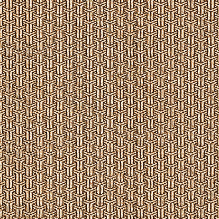 Patterned Red Brown Rug, pat2214org