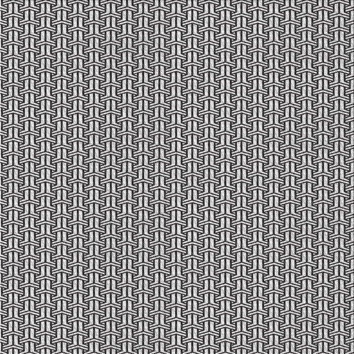 Square Patterned Gray Novelty Rug, pat2214