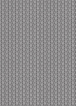 Patterned Gray Novelty Rug, pat2214