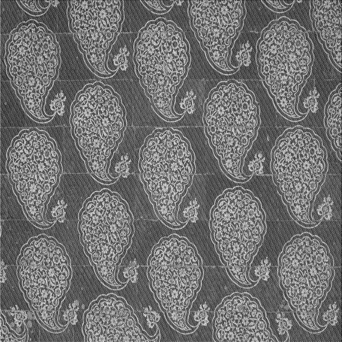 Round Machine Washable Transitional Dark Gray Rug, wshpat2215gry