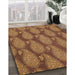 Machine Washable Transitional Red Brown Rug in a Family Room, wshpat2215org