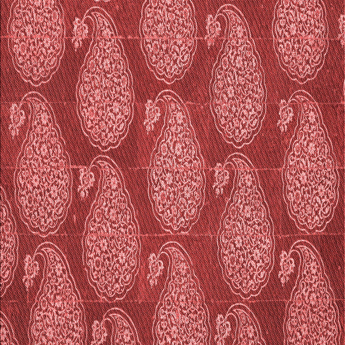 Machine Washable Transitional Red Rug, wshpat2215rd