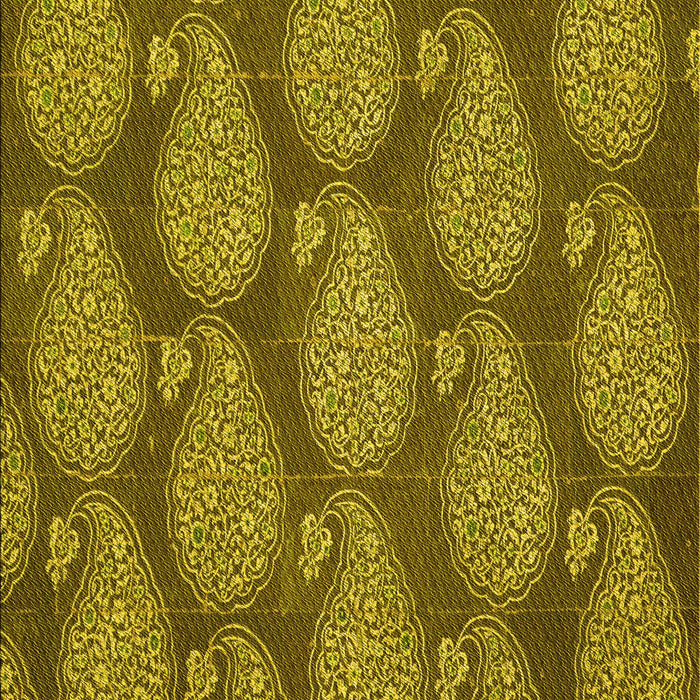 Patterned Dark Bronze Brown Rug, pat2215yw