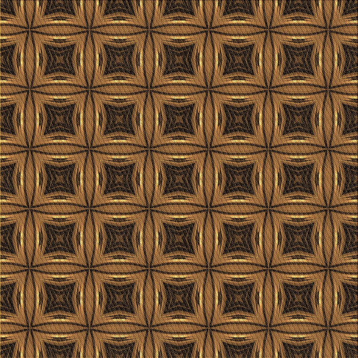 Round Patterned Red Rug, pat2217brn