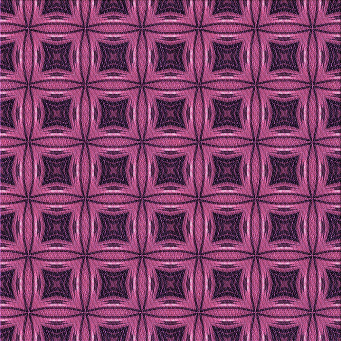 Round Patterned Magenta Pink Rug, pat2217pur