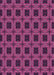 Patterned Magenta Pink Rug, pat2217pur