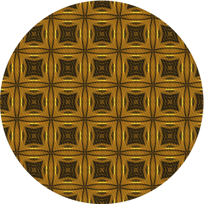 Square Patterned Red Rug, pat2217yw