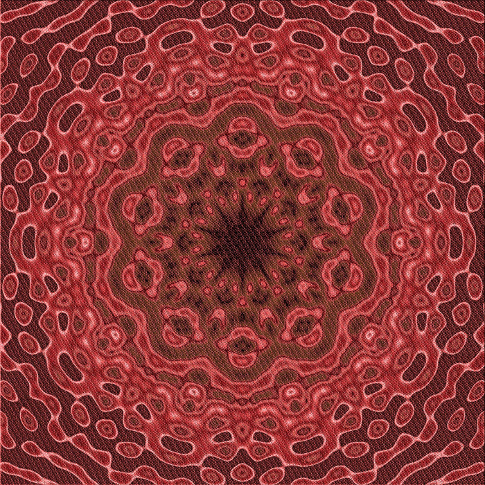 Round Machine Washable Transitional Red Rug, wshpat2218rd