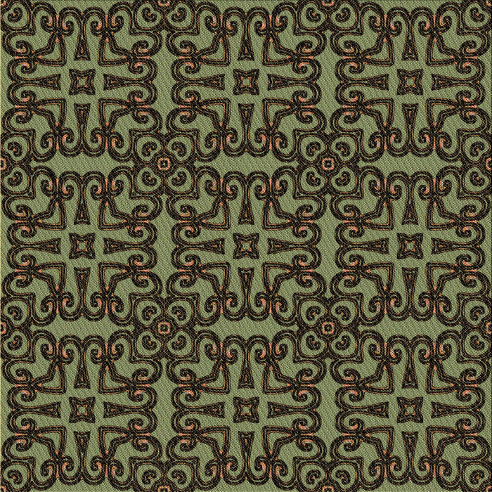 Round Machine Washable Transitional Midnight Gray Rug, wshpat2219brn