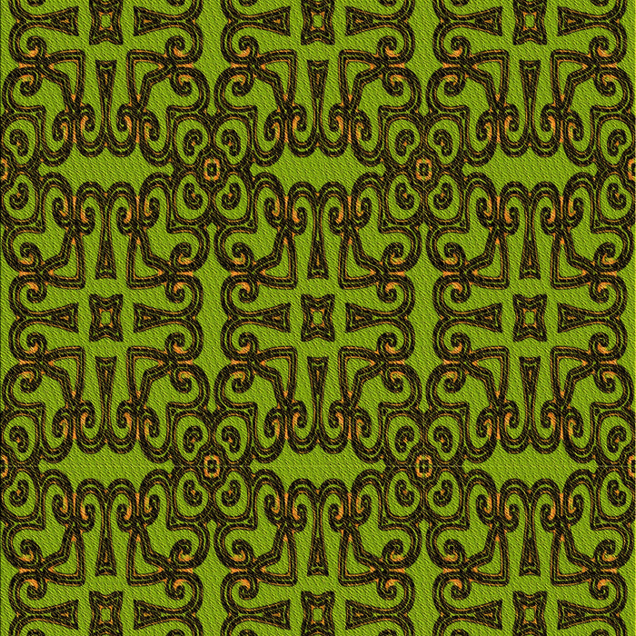 Patterned Red Rug, pat2219yw