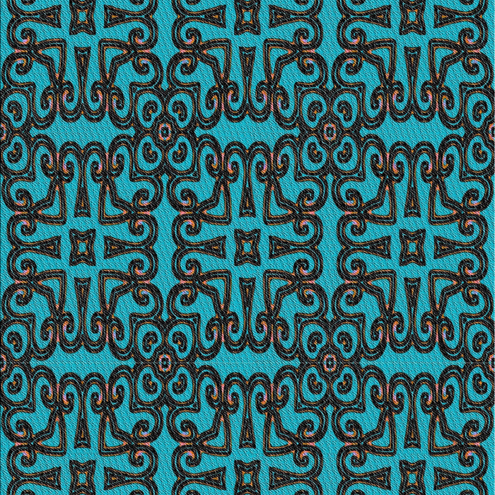 Machine Washable Transitional DarkTurquoise Green Rug, wshpat2219