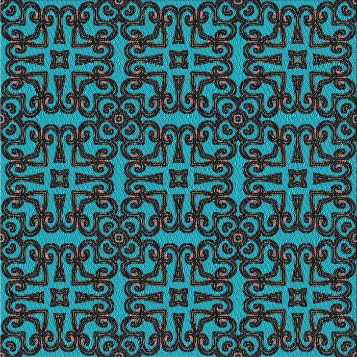 Sideview of Machine Washable Transitional DarkTurquoise Green Rug, wshpat2219