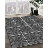 Patterned Gray Rug, pat2220gry