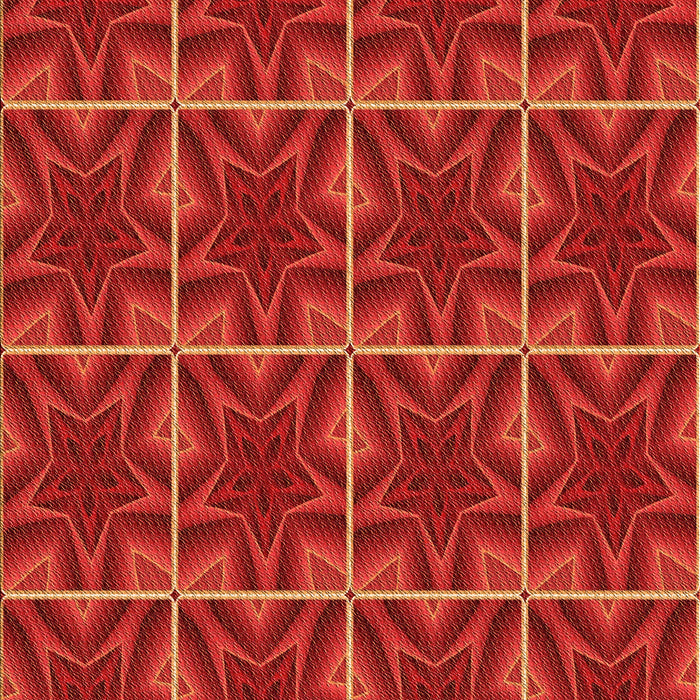 Patterned Red Rug, pat2220org