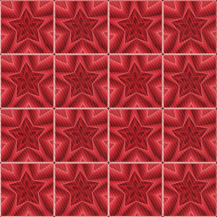 Round Patterned Red Rug, pat2220rd