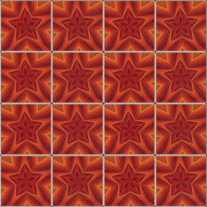 Sideview of Machine Washable Transitional Orange Rug, wshpat2220