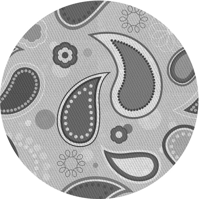 Square Machine Washable Transitional Platinum Gray Rug in a Living Room, wshpat2221gry