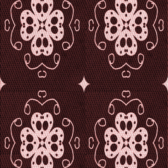 Machine Washable Transitional Chocolate Brown Rug, wshpat2222rd