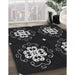 Machine Washable Transitional Black Rug in a Family Room, wshpat2222