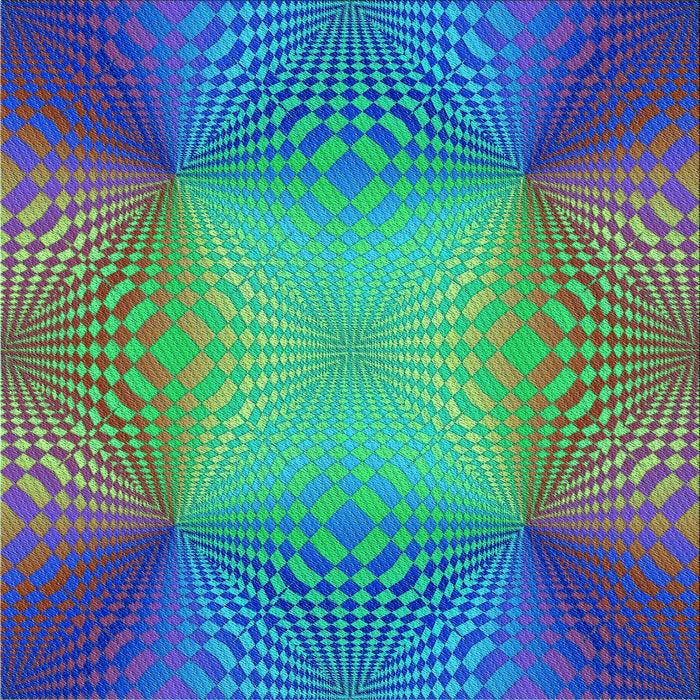 Round Machine Washable Transitional Deep Periwinkle Purple Rug, wshpat2223lblu