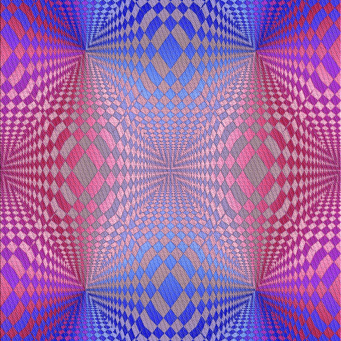 Patterned Medium Purple Rug, pat2223pur