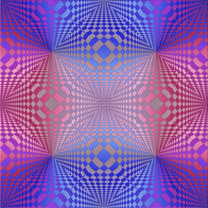 Round Machine Washable Transitional Medium Purple Rug, wshpat2223pur