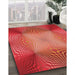 Machine Washable Transitional Red Rug in a Family Room, wshpat2223rd