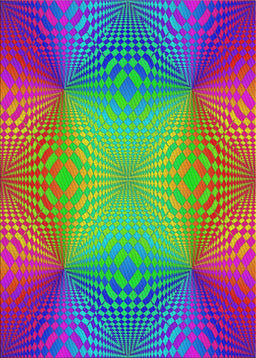 Machine Washable Transitional Medium Violet Red Pink Rug, wshpat2223