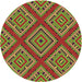 Square Machine Washable Transitional Pistachio Green Rug in a Living Room, wshpat2224brn
