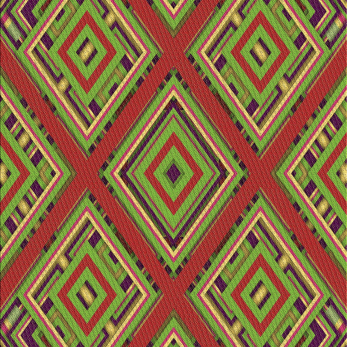 Patterned Pistachio Green Rug, pat2224brn