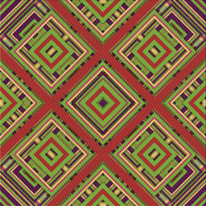 Round Patterned Pistachio Green Rug, pat2224brn