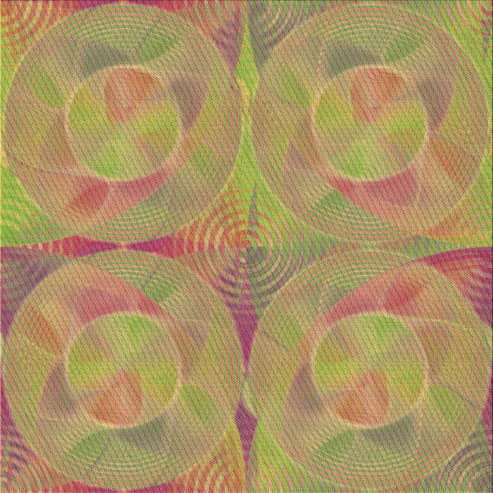 Round Machine Washable Transitional Brown Rug, wshpat2225brn