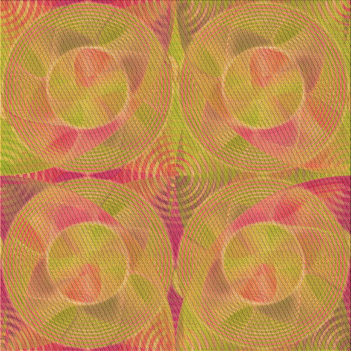 Round Machine Washable Transitional Yellow Rug, wshpat2225org