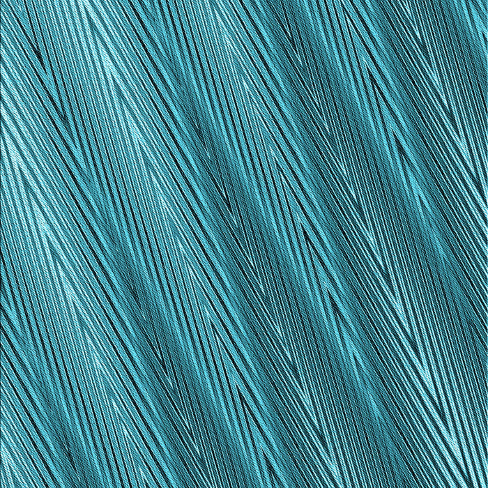 Patterned Bright Turquoise Blue Rug, pat2226lblu