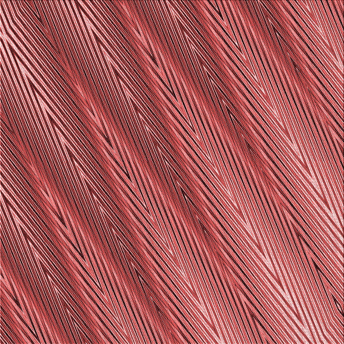 Round Patterned Tomato Red Rug, pat2226rd