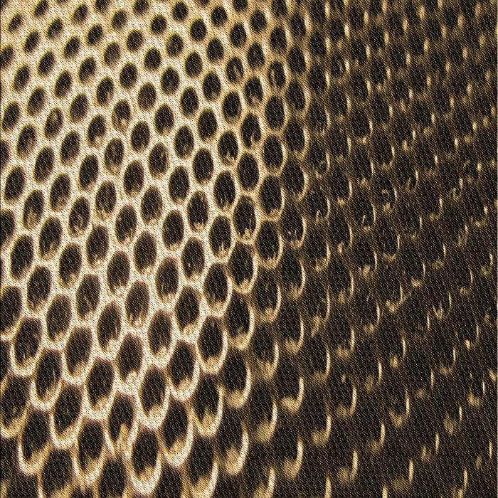 Patterned Bronze Brown Rug, pat2227brn