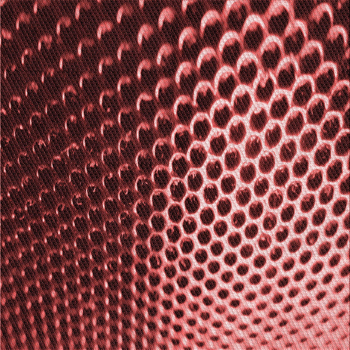 Round Patterned Maroon Red Rug, pat2227rd