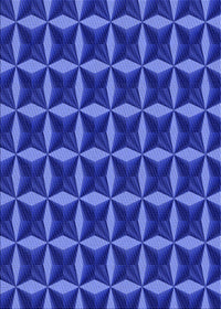 Machine Washable Transitional Blue Rug, wshpat2228blu