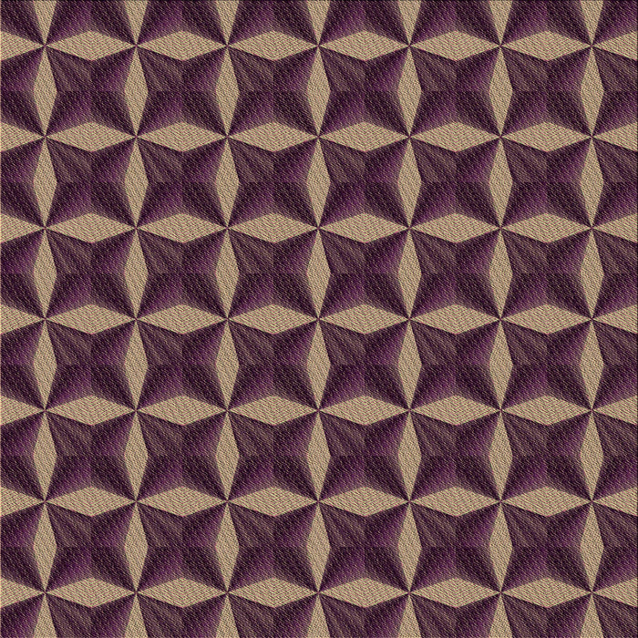 Round Patterned Dark Almond Brown Rug, pat2228brn