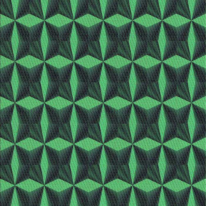 Patterned Dark Slate Grey Green Rug, pat2228grn