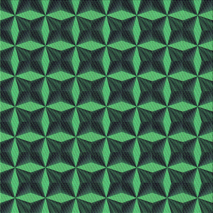 Round Machine Washable Transitional Dark Slate Grey Green Rug, wshpat2228grn