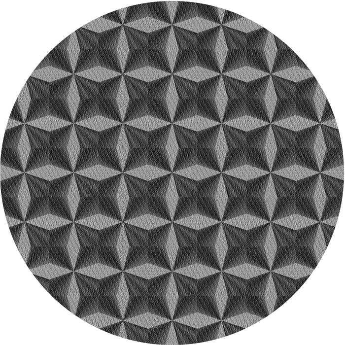 Square Machine Washable Transitional Gray Rug in a Living Room, wshpat2228gry