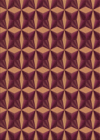 Machine Washable Transitional Burgundy Red Rug, wshpat2228org