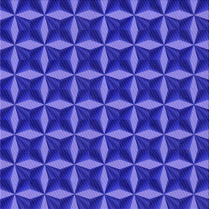 Round Patterned Light Slate Blue Rug, pat2228pur