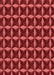 Patterned Cranberry Red Rug, pat2228rd