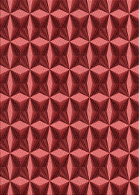 Machine Washable Transitional Cranberry Red Rug, wshpat2228rd